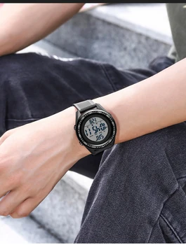 SYNOKE Esportes o Homem dos Homens Relógios Modernos Atualizado a versão do Bluetooth Relógio Contador de 50M Relógio Masculino montre homme 2020 Novo