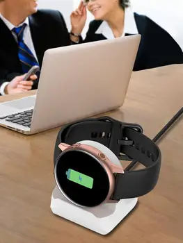 Relógio de alta Qualidade Carregador não escorregadia de Silicone de Carregamento Dock Para Samsung Galaxy Watch 3 41 45mm