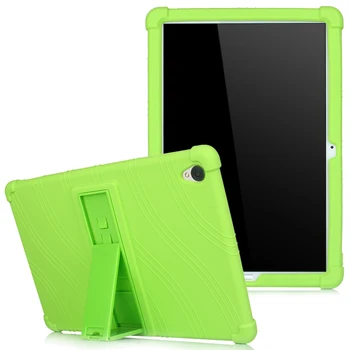 Caso para Huawei MediaPad T5 10 T3 9.6 M6 10.8 M5 Lite 10.1 M3 8.0 MatePad T8 Pro 10.4 Crianças Caso de Silicone Suave Tampa à prova de Choque