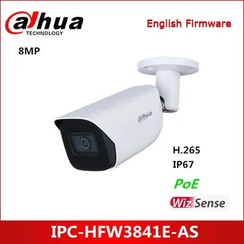 Dahua de 8MP IR focal Fixa Bala WizSense Câmera de Rede IPC-HFW3841E-COMO Suporta max. 256 G cartão Micro SD Câmera IP