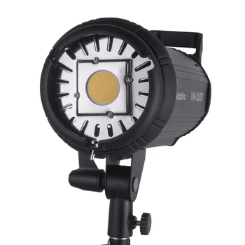 200W Preenchimento de Iluminação para Vídeo LED Luzes do Estúdio Yodoblo VH-2000 Data de Lâmpadas de Vídeo de Tiro 5500K Black Spot de Luz DMX Suporte