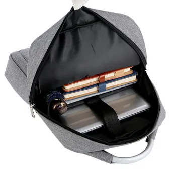 2019 Personalizada, Logotipo Personalizado Impresso Texto, Foto Nova de 15 polegadas laptop bag casual mochila viagem de negócios Oxford, mochila saco de pano