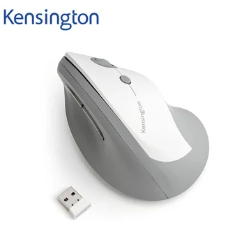 Kensington Mouse sem Fio Vertical Ergonômico 2.4 Ghz Personalizável Seis Botões K75520WW com Embalagem Cinza
