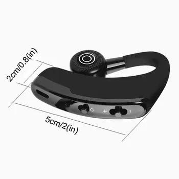 Mãos-Livres De Negócios V9 Bluetooth Fone De Ouvido Com Microfone De Voz, O Controle Sem Fio Do Fone De Ouvido Fone De Ouvido Bluetooth Para A Unidade De Cancelamento De Ruído
