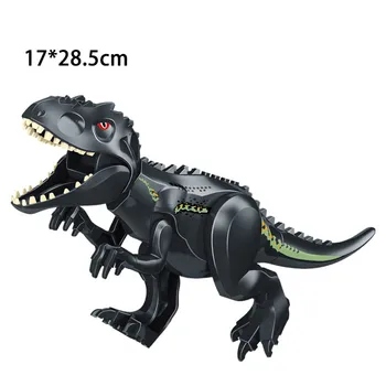 Dinossauro do Modelo de Construção de Blocos de Jurassic Mundo 2 Tiranossauro Indominus I-Rex Reunir Tijolos Conjunto de crianças Brinquedo
