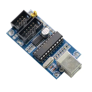 USBtinyISP USBTiny AVR ISP Programador gestor de Arranque Para o Arduino IDE Meag2560 UNO R3 Com 6-núcleo Cabo de Programação