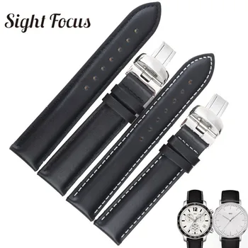 19 20mm (Buckle 18mm) 1853 Watchbands for Tissot Quickster T095 Watches Straps Men Male Belts Bracelets for Tissot Starfish T065