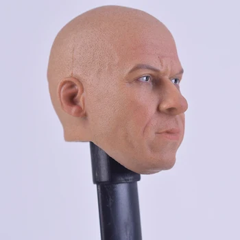 1/6 escala de Acessórios de Cabeça esculpir a forma de Jack Jiha luner A14 Cabeça do Macho Escultura Modelo Paixão Van Diesel para 12