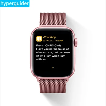 Hyperguider Inteligente Relógio de Fitness Tracker de Chamada Bluetooth e Música Perfer qualidade de som 3D de vidro moderado curvado de telefone de suporte Siri