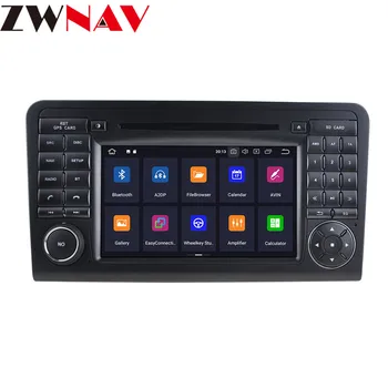 IPS Android 9.0 De DVD do CARRO da Mercedes Benz GL ML CLASSE W164 ML350 ML500 X164 GL320 2005-2012 GPS de navegação de rádio estéreo
