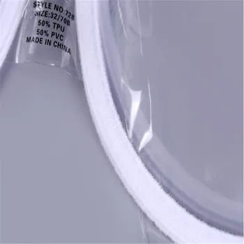 Frete grátis/Transparente sutiã lavagem de livre invisível sutiã de plástico cueca