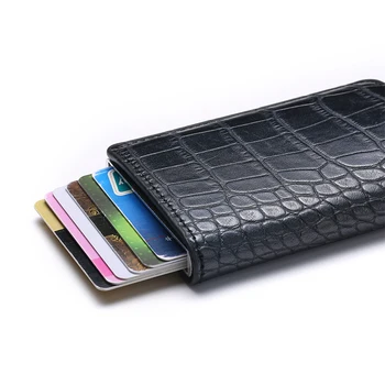 BISI GORO 2020 Slim Carteira Casual Coloridas de Alta Qualidade de Titular do Cartão de Crédito Multifuncional Mini-Bolsa de Moda Cartão de IDENTIFICAÇÃO do Caso
