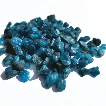 Natural de alta qualidade azul apatite cristal chips de Pedra brita de pedra para Decoração de Jardim