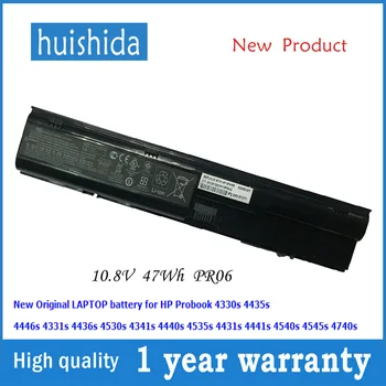 10.8 V 47wh PR06 Novo original bateria do portátil para HP Probook 633805-001 HSTNN-LB2R 4330s 4435s 4446s 4331s 4436s 4530S série
