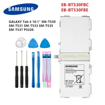 SAMSUNG Original Tablet EB-BT530FBE EB-BT530FBC da bateria Para Samsung Galaxy Tab 4 10.1