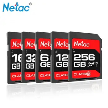 Netac Câmara Cartão SD 16GB 32GB 64GB de 128 gb 256 GB Micro SDHC/SDXC Cartão de Memória Plus OTG Cartão de Leitor de Cartões de memória Flash para Canon Nikon