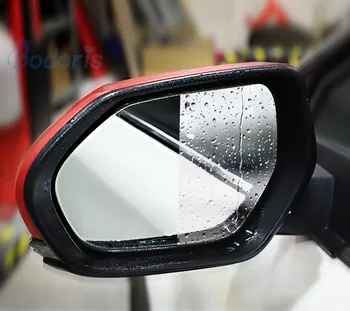 Para Toyota RAV4 2019 2020 Laterais Espelho Retrovisor de Água à Prova de Chuva nevoeiro Filme de PVC Auto Adesivo de Acessórios para carros