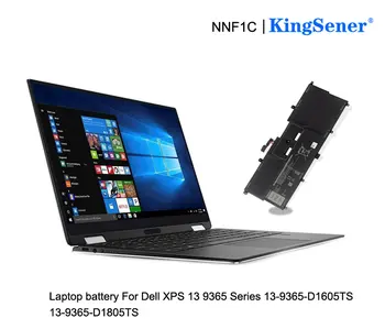 KingSener NNF1C Laptop Bateria Para Dell XPS 13 9365 Série XPS13-9365-D1605TS D1805TS HMPFH N003X9365-D1516FCN 7.6 V 46WH