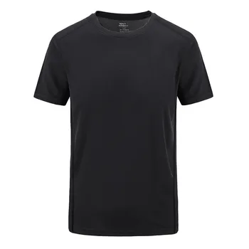 Tamanho 6XL 7XL 8XL t-shirt de verão de Alta qualidade Novos homens T-camisa casual manga curta-o-t-shirt com decote homens de marca, de secagem Rápida e t-shirts