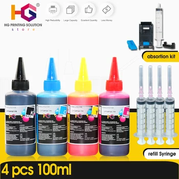 HG Refil Kit de Tinta para Epson Canon HP Brother Impressora CISS Tinta e reutilizável impressoras de tinta corante