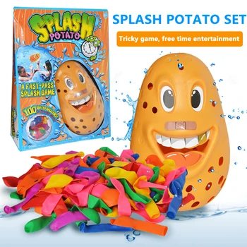 Splash Batata Complicado Balões Novidade Brinquedos Engraçados Complicado, Jogos Interativos Tempo Livre de Entretenimento, Brinquedos de Plástico ABS de Jogos radicais
