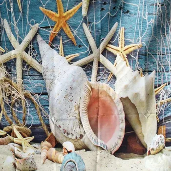 Estrela-Do-Mar De Rede De Pesca Pendurado Na Parede Tapeçarias Boho Tapeçaria De Parede Carpete Fotográfica Pano De Fundo De Sala De Estar Cobertor