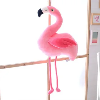 Flamingo de pelúcia recheado boneca de ação clássico brinquedo de pelúcia menino do luxuoso do caráter animal do bebê de brinquedo bonito flamingo boneca SP059