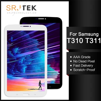 SM T310 LCD Para Samsung Galaxy Tab 3 8.0 SM-T310 Apresentar SM T311 Display LCD de Matriz de Tela de Toque SM-T311 Digitador Sensor de Peças