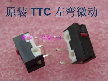 10pcs/lot TTC original pé curvo lado do mouse os botões do mouse micro-interruptor