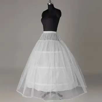 Bola de Vestido de Noiva Saia Tutu Underskirt Crinolin Inchados de Petticoat para o Vestido de Casamento Formal Ocasião