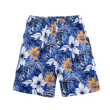 Nova Verão Shorts Ocasionais De Homens Impresso Calções De Praia Seca Rápido Board Shorts Calças