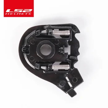 Um par de LS2 FF370 de capacetes para motociclistas lente da base de dados adequado para LS2 FF325 FF386 visor do capacete acessórios