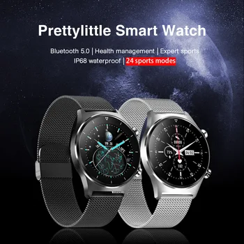 Smart Watch Homens DIY Cara de Relógio IP68 Impermeável Touch Screen Bluetooth 5.0 Esportes Fitness Tracker 2021 Novo Smartwatch