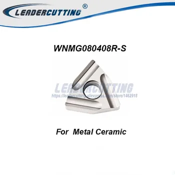 WNMG080404R-S WNMG080408R-S L-S *10pcs Transformando carboneto de inserir,WNMG0804 de ligar para a lâmina de Aço/Aço Inoxidável/Cerâmica do Metal