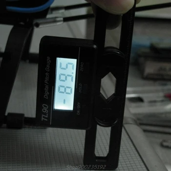 TL90 Digital Pitch Gauge luz de fundo do LCD Display Lâminas Ângulo de Ferramenta de Medição S03 20 Dropship