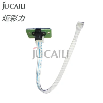 Jucaili 2pcs Senyang placa de encoder com sensor de H9730 leitor para Epson xp600/DX5/DX7 cabeça de impressão codificador leitor de 4 linhas de 4 conector