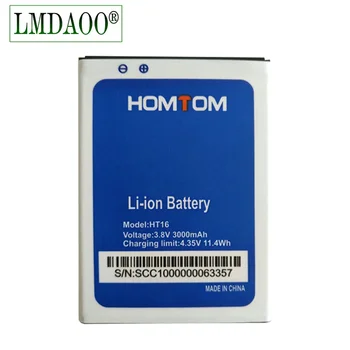 HOMTOM HT16 Substituição de Bateria de 3000mAh bateria de li-ion Bateria de Back-up para HOMTOM HT16 Pro Smartphone