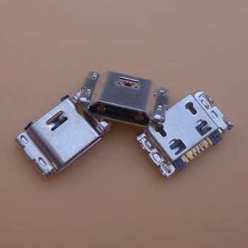 100pcs/monte Porta de Carregamento Micro USB Conector Para Samsung J5 SM-J500 J1 SM-J100 J100 J500 J5008 J500F J7 J700 J700F J7008