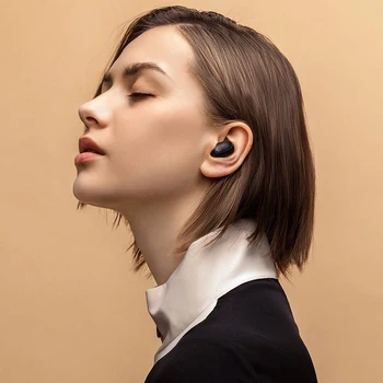 Versão Global Xiaomi Redmi airdots 2 tws fone de ouvido Bluetooth 5.0 Mi Verdadeiro fones de ouvido sem Fio básica 2 Bass Estéreo de Fone de ouvido Fone de ouvido