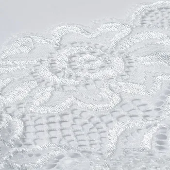 SEBOWEL Preto/Branco de Crochê Floral Lace Mulheres Bras Top Sexy Lady Lingerie Transparente Bralettes Feminino sem Mangas Bra Tops