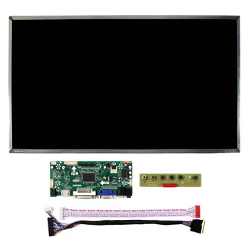 H DMI DVI VGA ÁUDIO LCD Placa de Controlador + 17.3 LP173WF1 1920x1080 Tela de LCD