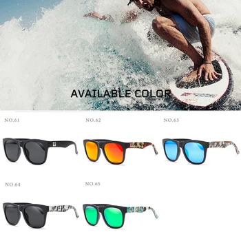 KDEAM Toda a temporada Leve Esporte Óculos de sol Polarizados Para Qualquer Rosto Elástica, pintura de Óculos de Sol com Design Exclusivo Com o Caso