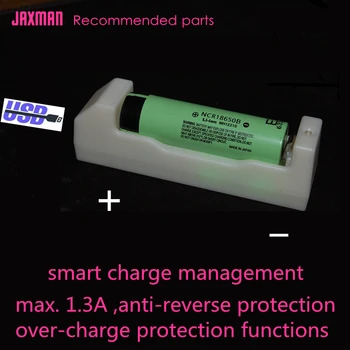 USB smart 18650 Li Ion carregador de bateria ML 101 para lanterna, carregador de bateria