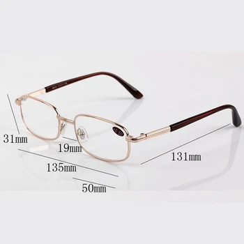 BAC CLA Vidro Homens Óculos de Leitura com Presbiopia Eyewear0.5 0.75 1.0 1.25 1.5 2.0 2.25 2.5 2.75