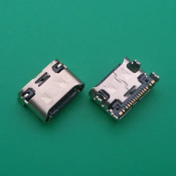 50pcs Para Samsung A80 A805F A90 A905F Porta de Carregamento USB Conector do Soquete do Telefone Móvel de Dados Interface de Substituir