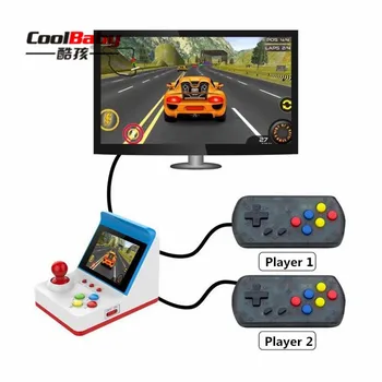 3inch 8Bit Portátil Mini Retro Arcade Station Portátil Consola de jogos Construído-em 360 Jogos de Vídeo Clássico de Família Console de Jogo de TV