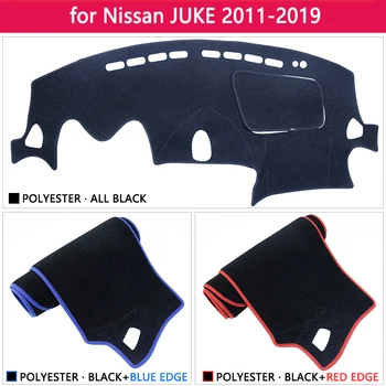 Para Nissan JUKE F15 2011~2019 Esteira antiderrapante Tampa do Painel de controle Pad-Sol Dashmat Acessórios 2012 2013 2016 2017 2018