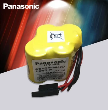 Panasonic Original 20pcs/lote BR-2/3AGCT4A baterias de 6v PLC BR-2/3AGCT4A baterias de iões de lítio Preto gancho do cinto plug