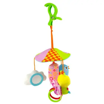 Animal Bonito Presépio De Suspensão Bell Toy Cama De Bebê Carrinho De Bebê Wind Chime Recém-Nascido Carrinho Chocalho