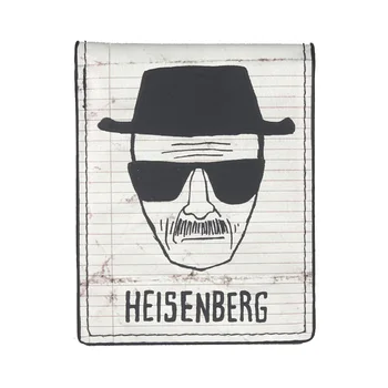 Breaking Bad Heisenberg Carteira de grife de Alta qualidade novidade Bolsa DFT1039